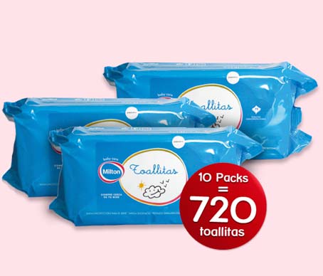 Milton Toallitas 10 pack