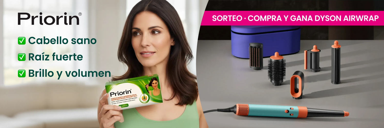 Compra Priorin y gana una Dyson